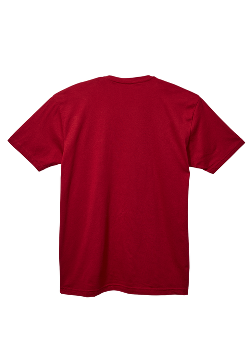 OG Script Eco-Repreve® T-Shirt - Rosso cardinale / bianco