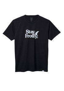 Stay Frothy Repreve® T-Shirt - Nero / bianco View 1