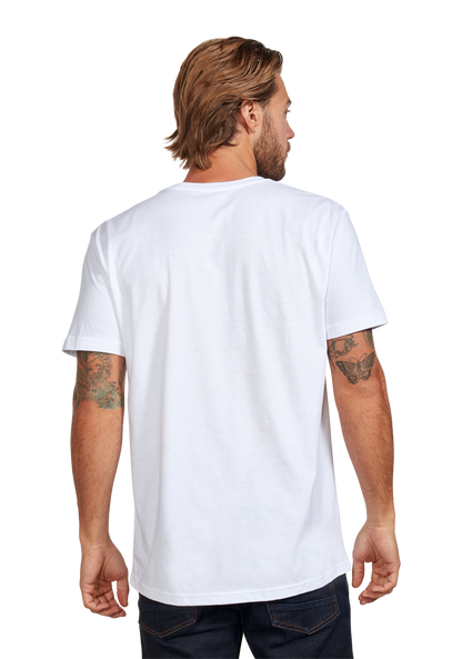 Warped Repreve® T-Shirt - Bianco / Multicolor View 5