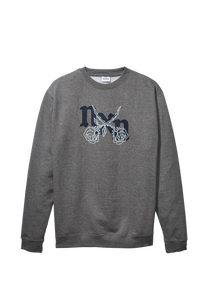 Maglia girocollo Rosas - Grigio mélange scuro / Grigio View 1
