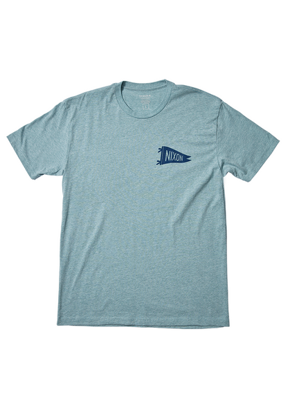 Harvey Repreve® T-Shirt - Blu Pacific mélange View 1