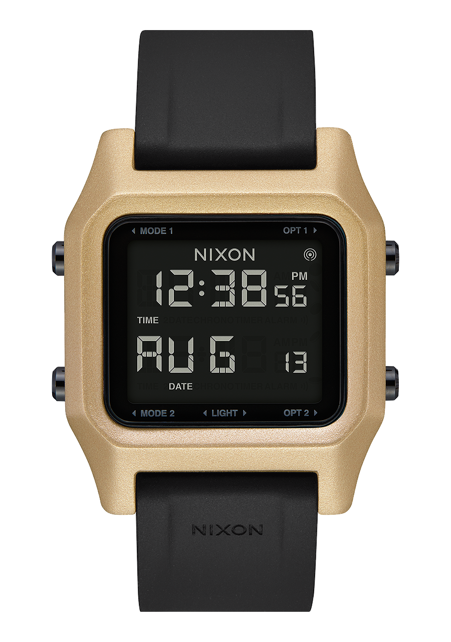 Nixon Staple Black / Gold View 1